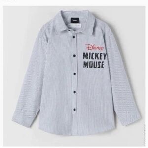 NWT Zara Disney collared shirt